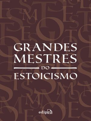 cover image of Box Grandes Mestres do Estoicismo
